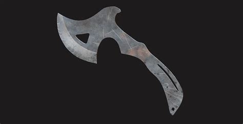 Tactical Throwing Axe free VR / AR / low-poly 3D model | CGTrader