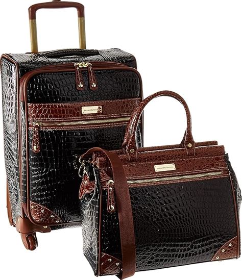 Amazon.com | Samantha Brown 5-piece Classic Luggage Set - Black | Luggage Sets