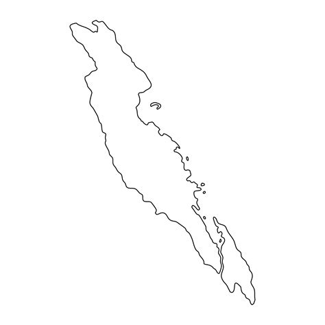 Malaita province map, administrative division of Solomon Islands ...