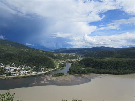 Mouth of Klondike River in Dawson City, Yukon | Water of Klo… | Flickr