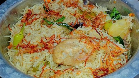 Best White Chicken Pulao Recipe | Quick Easy Chicken Pulao | Chicken ...