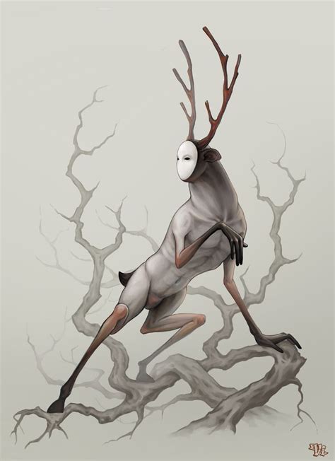 Antlers Monster Design