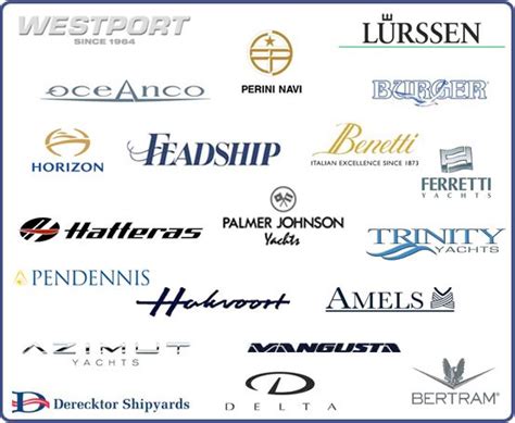 Yacht company logos. | Oceanco, Palmer johnson yachts, Super luxury cars