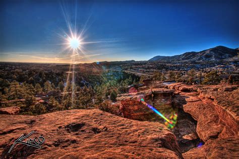 Sunrise in Colorado at Garden of the Gods | HDR Photography by Captain Kimo