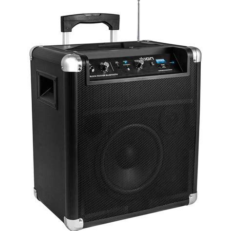 ION Audio iPA56D Block Rocker Portable Bluetooth Wireless IPA56D