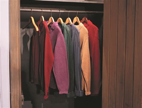 Sweaters in Closet - Mister Rogers' Neighborhood