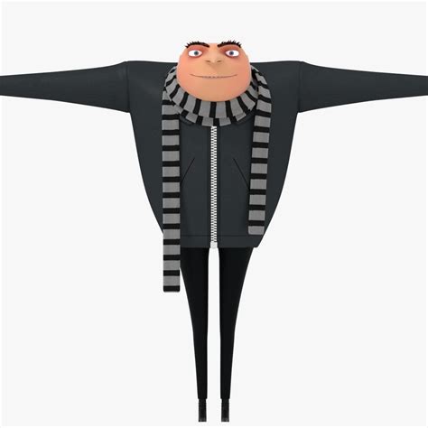 Gru Minion 3d Model