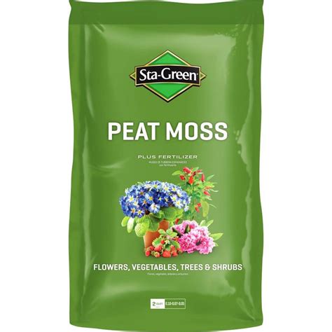 Sta-Green 2-cu ft Peat Moss Moisture Control at Lowes.com