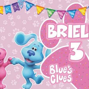 Blue's Clues Magenta Birthday Backdropblue's Clues - Etsy