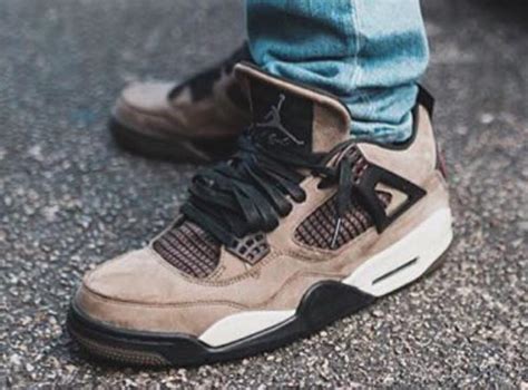 Preview: Travis Scott x Air Jordan 4 Khaki Cactus Jack - Le Site de la ...