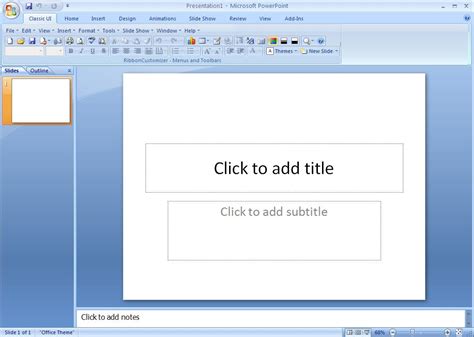 Using PowerPoint 2007