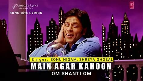 Main Agar Kahoon Guitar Chords Om Shanti Om – Chords, 56% OFF