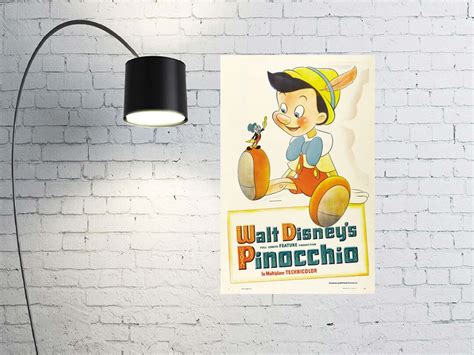 Pinocchio Movie Poster 2023 Film Room Decor Wall Art Poster Gift for ...