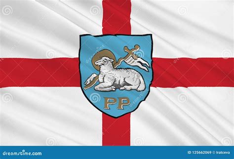 Flag of Preston City, England Stock Illustration - Illustration of listeni, lancaster: 125662069