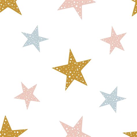 Pastel Stars Wallpaper Stars Wallpaper Accent Wallpaper Peel - Etsy