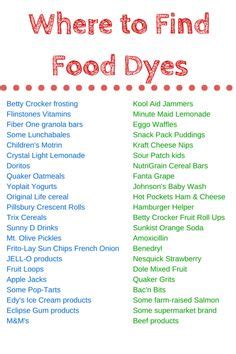 7 Best Red food dye ideas | food dye, red food dye, dye free foods