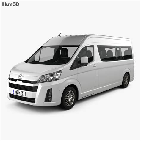 Toyota Hiace Passenger Van L2H2 GL 2022 3D Model | canoeracing.org.uk