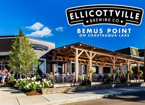 Good restaurant on the lake - Review of Ellicottville Brewing on Chautauqua, Bemus Point, NY ...