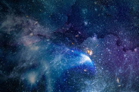 Free Photo | Space galaxy background