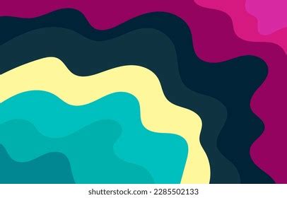 Colorful Groovy Background Design Concept Stock Vector (Royalty Free) 2285502133 | Shutterstock