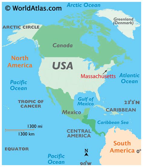 Massachusetts Map / Geography of Massachusetts/ Map of Massachusetts ...