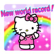Hello Kitty Y2K♪ LINE WhatsApp Sticker GIF PNG