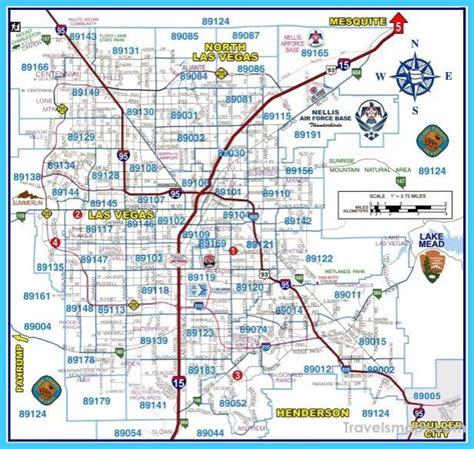 Map Of North Las Vegas - Zoning Map