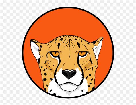 Cheetah - Cheetah Head Logo - Free Transparent PNG Clipart Images Download