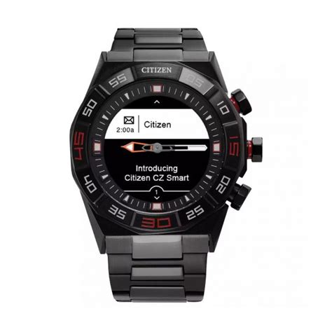 Citizen Generation 2 CZ Smart Hybrid Unisex 44mm Chronograph Stainless ...