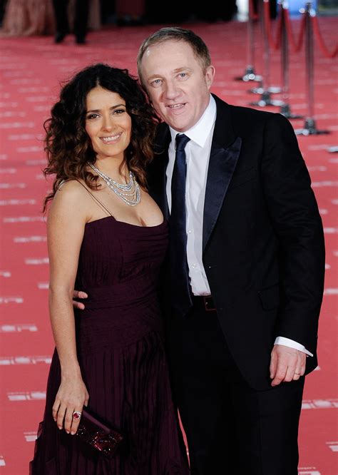 Salma Hayek and Francois-Henri Pinault | 52 Celebrity Couples Who Pulled Off Secret Weddings ...