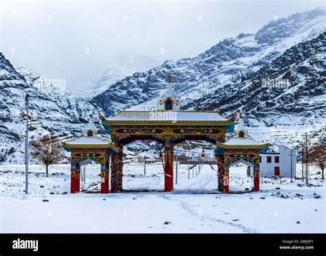 Gateway To Heaven, Ladakh, India, Asia. Panoramic peak views of Himalayas. Natural beauty of ...