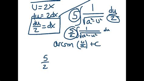 Arc trig INTEGRALS - YouTube