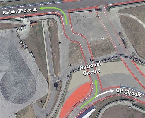 COTA Track Layout and Length for F1, Nascar, MotoGP & More