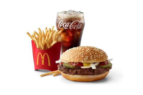 Quarter Pounder without Cheese Extra Value Meal - Simply Delivery