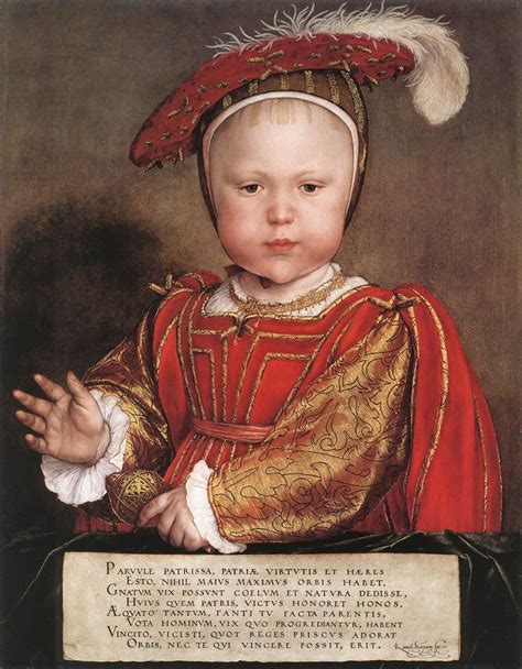 The Story Behind Tudor Portraits: Edward, Prince of Wales, by Hans ...