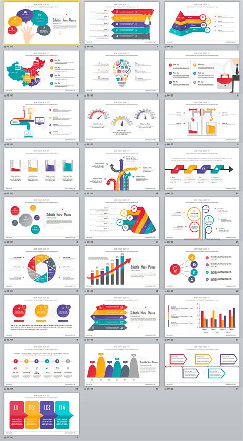 25+ Best Slide Infographic PowerPoint templates :: Behance