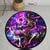 Goku Black Rose Skill Round Rug Custom Dragon Ball Anime Circle Carpet ...