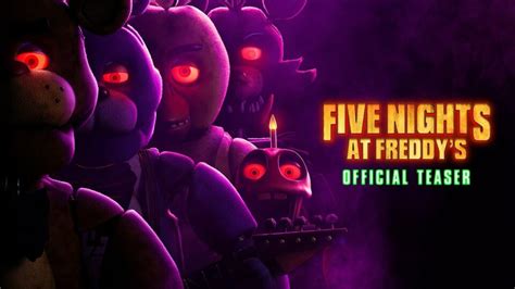 FIVE NIGHTS AT FREDDY’S – Official Teaser Trailer (Universal Pictures ...