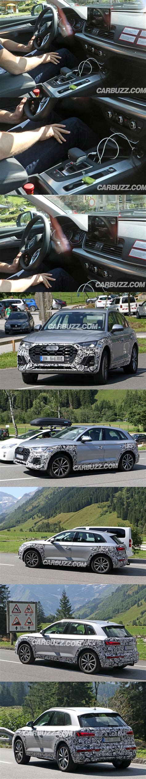 Take A First Look Inside The 2020 Audi Q5s Improved Interior. The facelifted Q5s interior gains ...