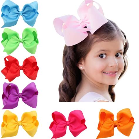 Aliexpress.com : Buy baby children kids hair ribbon bows hairclip for ...