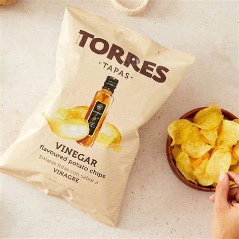 Spanish Vinegar Chips, Torres Selecta, Spain (125g large bag) – DECANTsf