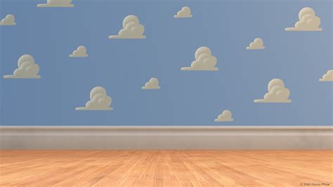 Toy Story Andy's room wallpaper - Virtual Backgrounds