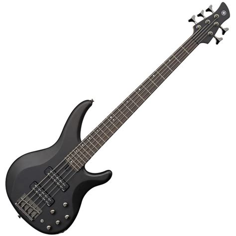 Yamaha TRBX505 5-String Bass Guitar, Translucent Black at Gear4music