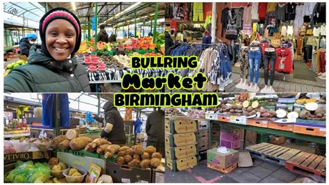 £1 Street/Open market. Cheapest market in Birmingham. Bullring Fresh Food Market Birmingham ...