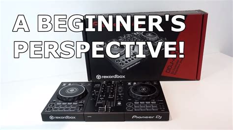 Pioneer DJ DDJ-400 Unboxing/Review - A Beginner's Perspective! - YouTube