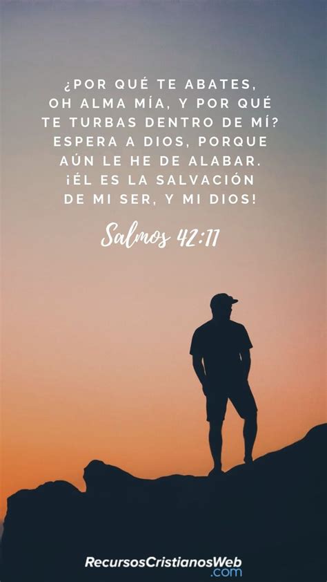 Versículos Bíblicos sobre Alabanza y Adoración - Salmos 42:11 | Versículos bíblicos, Salmos ...