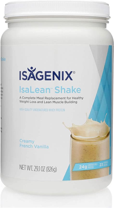 Amazon.com: Isagenix IsaLean Shake - Complete Superfood Meal Replacement Drink Mix for Healthy ...