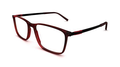 Specsavers Men's glasses TECH SPECS 12 | Black Rectangle Plastic ...