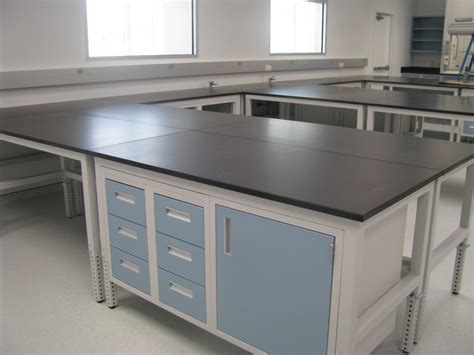 RDM - Laboratory Table with Suspended Cabinets A-109P-LAB-CAB (Flat Top ...