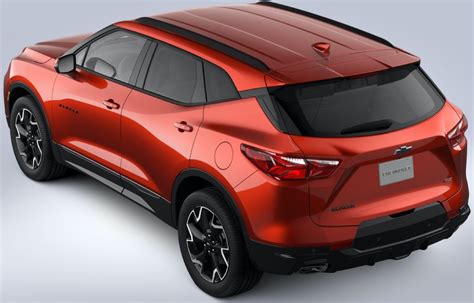 2021 Chevrolet Blazer Gets New Cayenne Orange Color | GM Authority